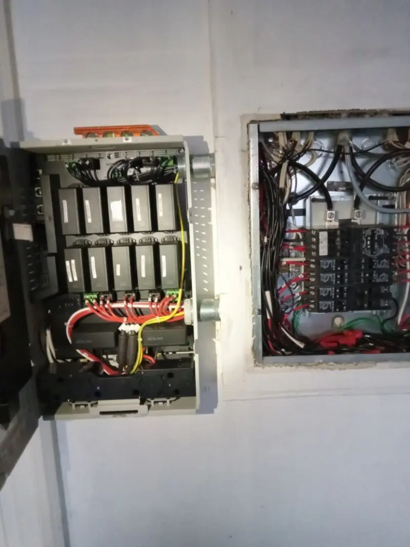 Electrical panel upgrade completed for Ring Doorbell Installation in Mount Carmel